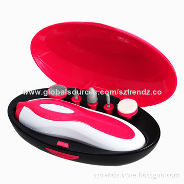 Battery Operated Electric Nail Care Manicure Sets